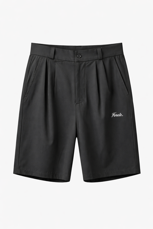 Pleated Shorts